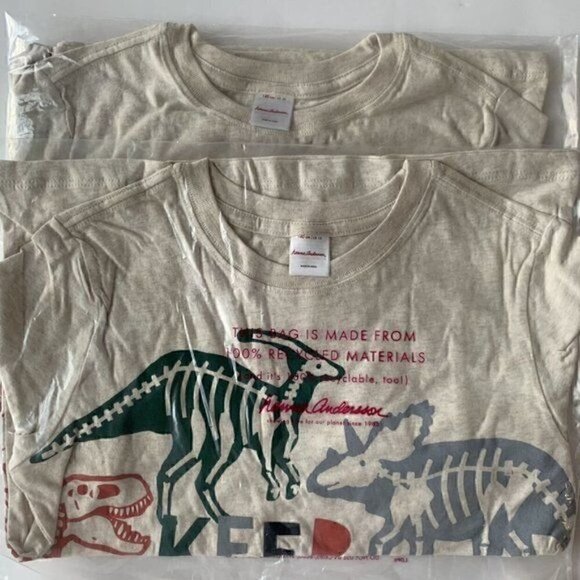 NEW Hanna Andersson Boys Long Sleeve Dinosaur Print Tee, 10 Years - Picture 6 of 8